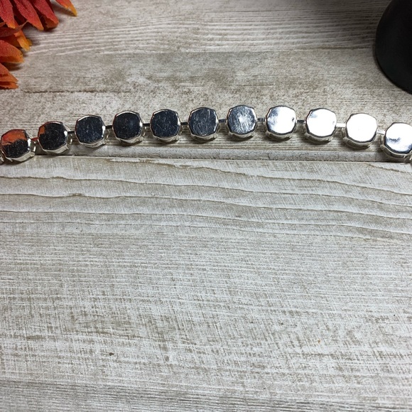 Handmade Swarovski “Crystal White Patina” Bracelet - Picture 7 of 8